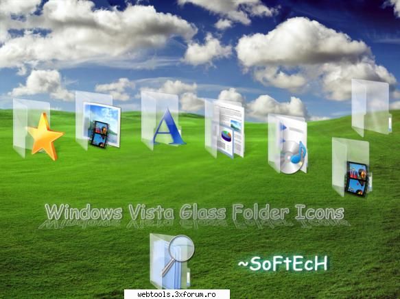 Downlaod Vista Glass icons - Descriere: O serie de icon-uri transparente - � WALLPAPERS & ICONS �