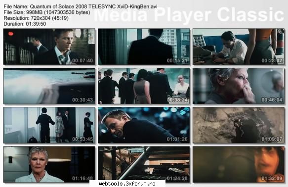 [SINGLE LINK] Quantum of Solace 2008 TELESYNC XviD - Genre: Action | Adventure | - � MOVIES AND TV SHOWS �